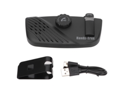 Aetheria alto falante Handsfree Bluetooth para Carro com Supressão de Ruído Multiponto Kit para Visor Solar