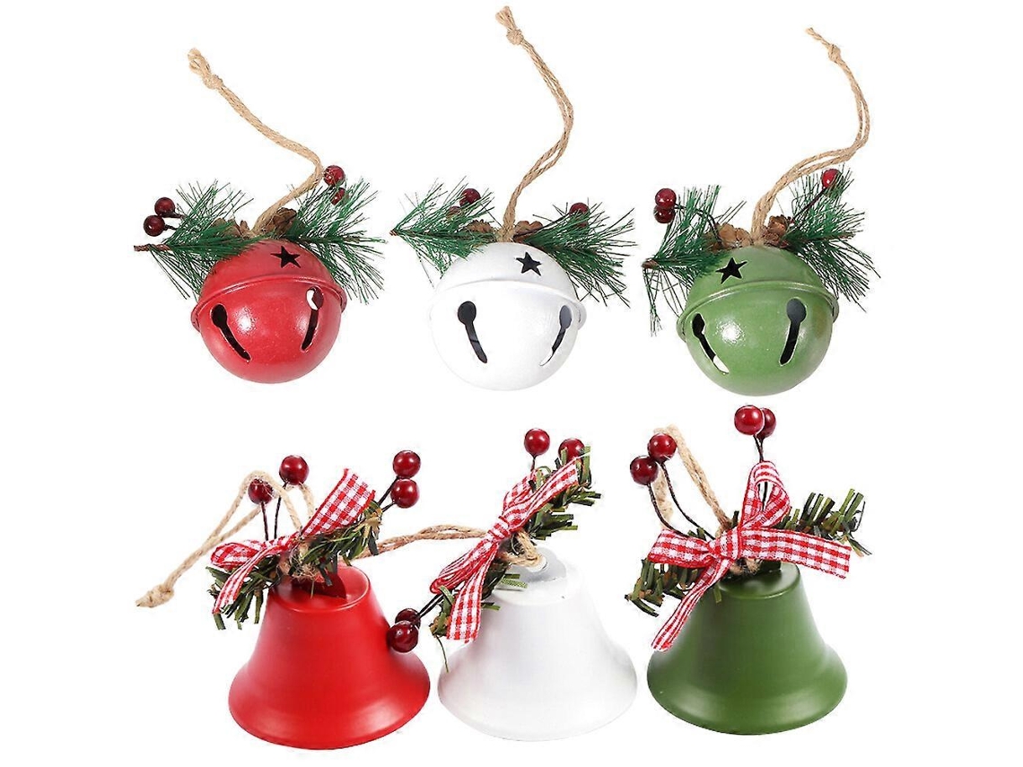 Sinos De Natal Pendurados Para Árvore De Natal. Olysi Shop
