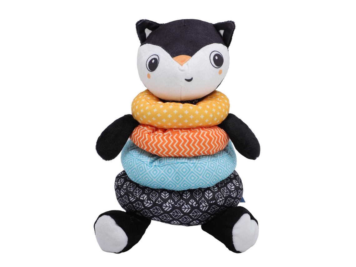 Mali brinquedo de Empilhar de Pelúcia para Bebê Anéis Macios Lavável À Máquina Brinquedo de Aprendizado para Bebês