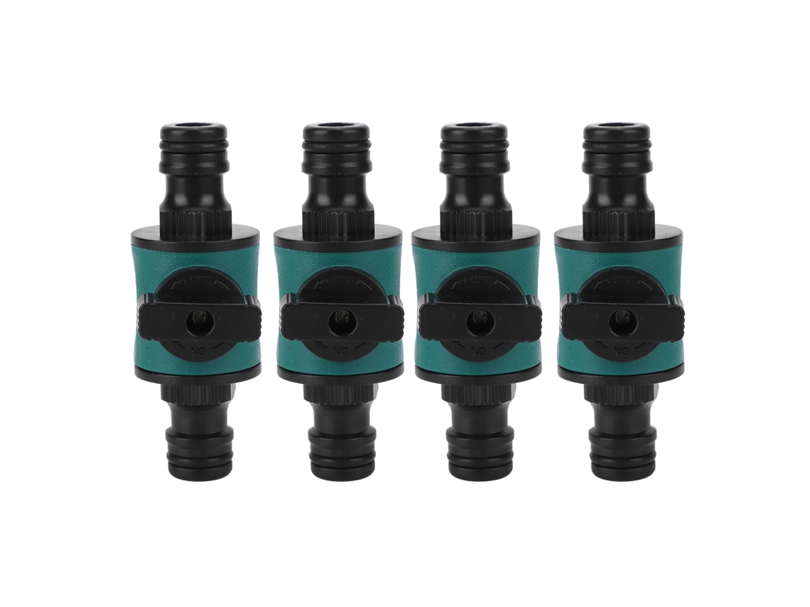 Conector Rápido Mangueira Plástica Anti-vazamento 4pçs Irrigação