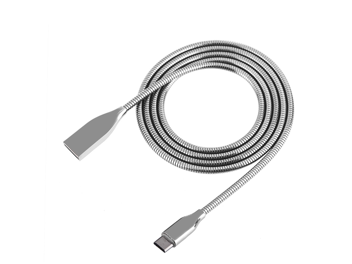 Cabo de Dados LAXISCREED Micro Usb 1m Prata