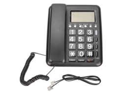Telefone Fixo Clássico Botões Grandes LAXISCREED