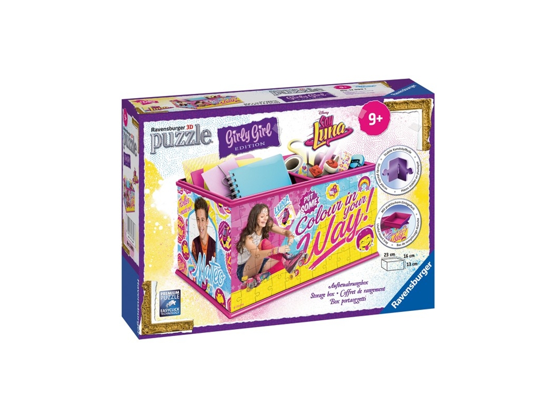 Organizador feminino para meninas para So Luna 216 peças SOY LUNA