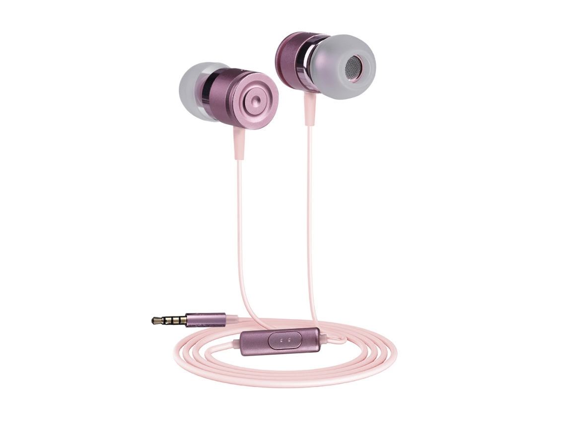 Fones de Ouvido com Fio LAXISCREED Hifi Ouro Rosa