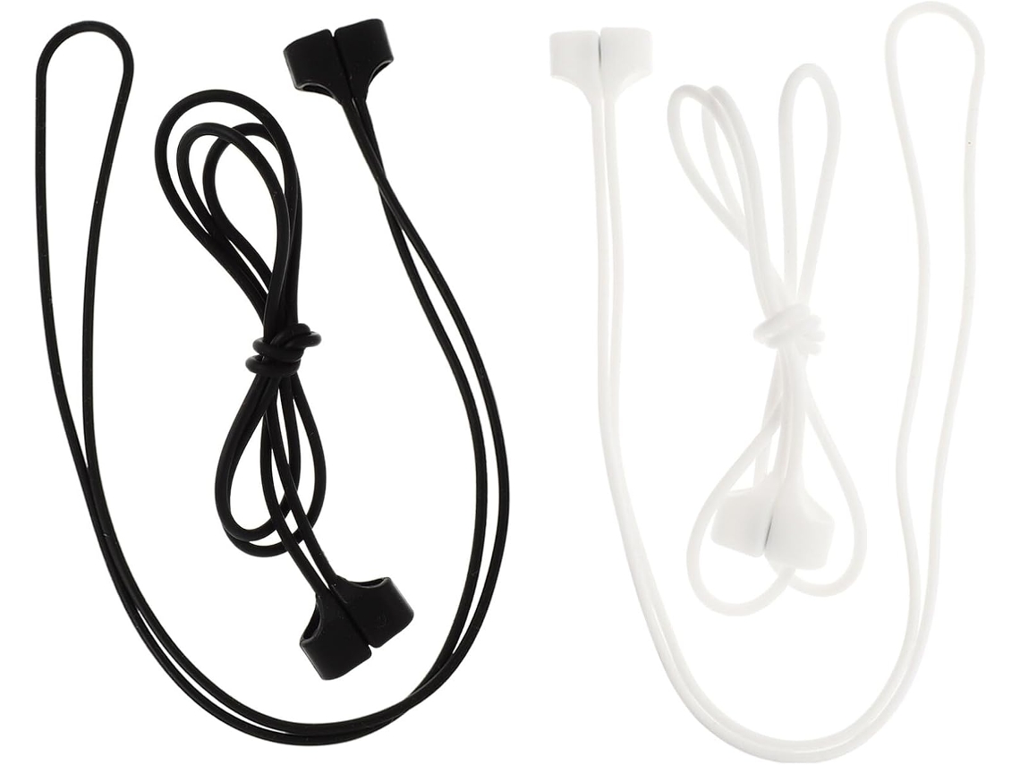 4 De Para Fones Sem Fio, 70 Cm, Em Preto E Aberto Uso Seguro Dos