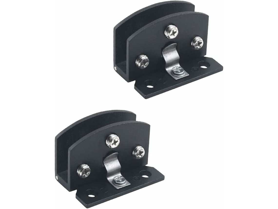 Dobradiça Semicircular Preta De 5 A 7 Mm Sem Furo Para Porta De Armário De Vinho, Para Móveis, E Janelas