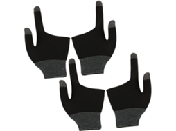 Popetpop 2-pares De Touchpads Grafeno Para Jogos E Bilhar Controle Preciso, Respiráveis E Confortáveis, Design Compacto