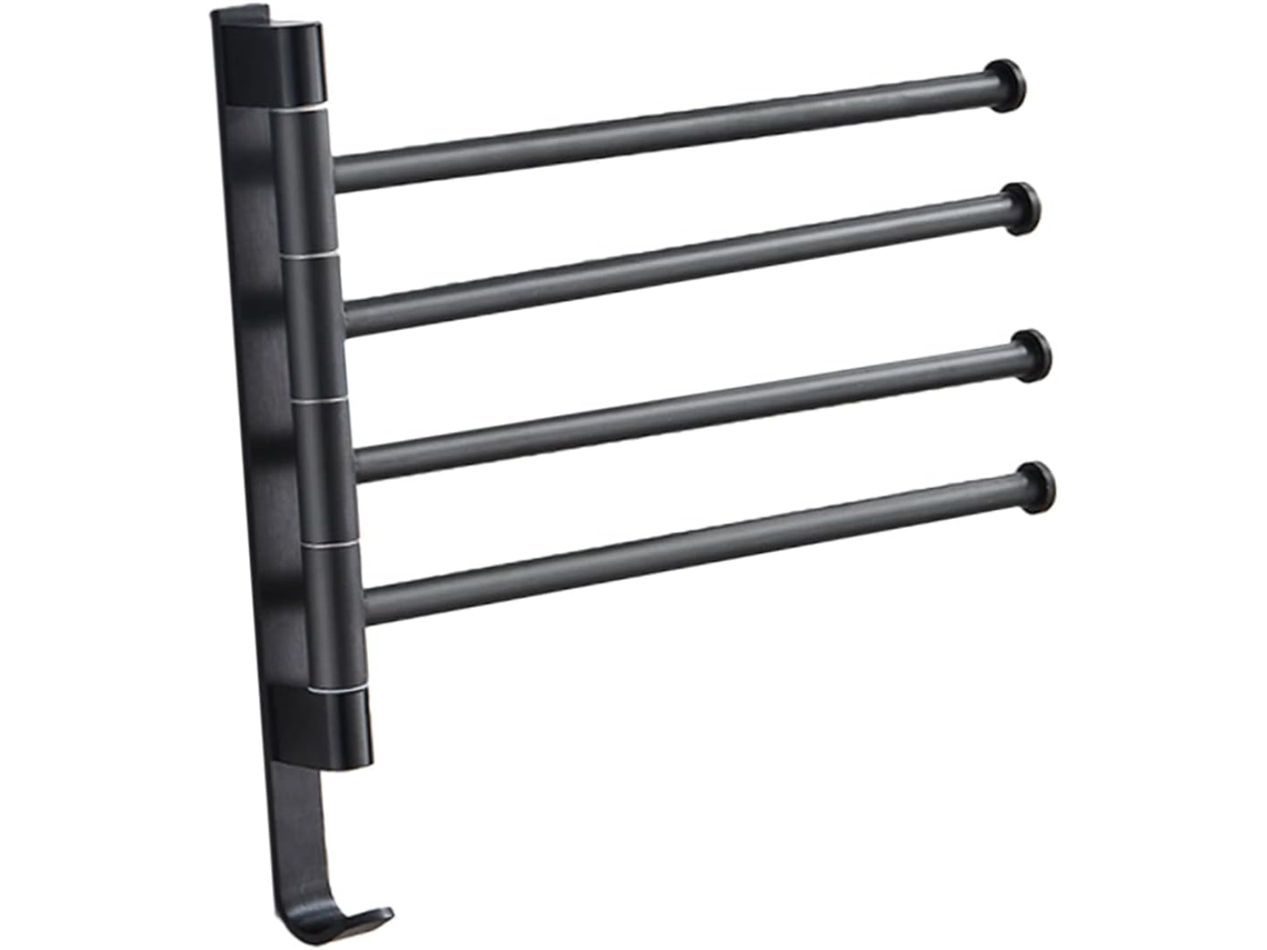 Suporte De Toalha Parede Industrial Homoyoyo Para Banheiro, Resistente E Durável