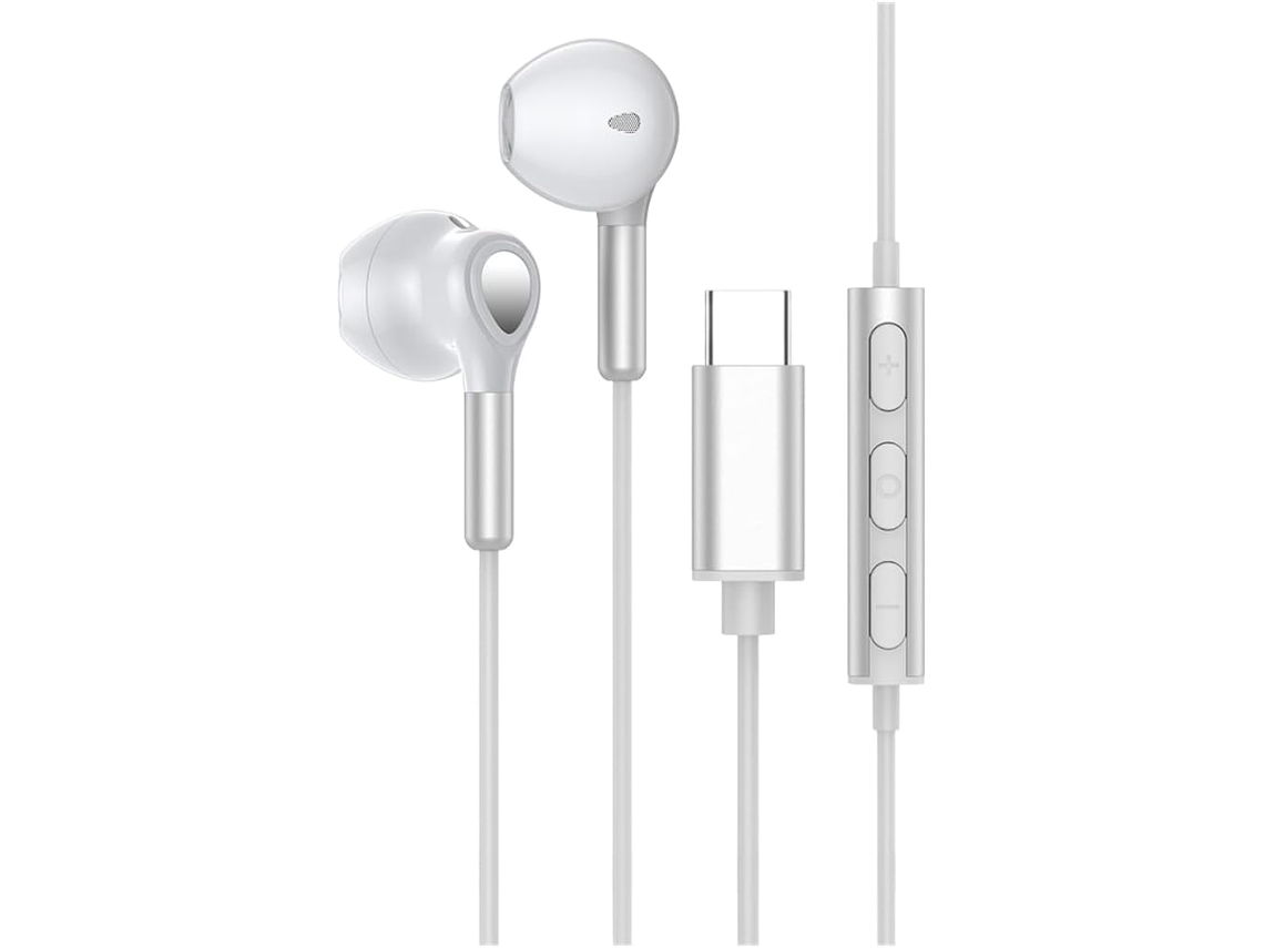 Fones De Ouvido Magnéticos Usb-c Com Chip Áudio Digital Para