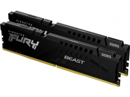 Memória RAM KINGSTON FURY BEAST DDR5 (2x32 Gb- 5600 MHZ)