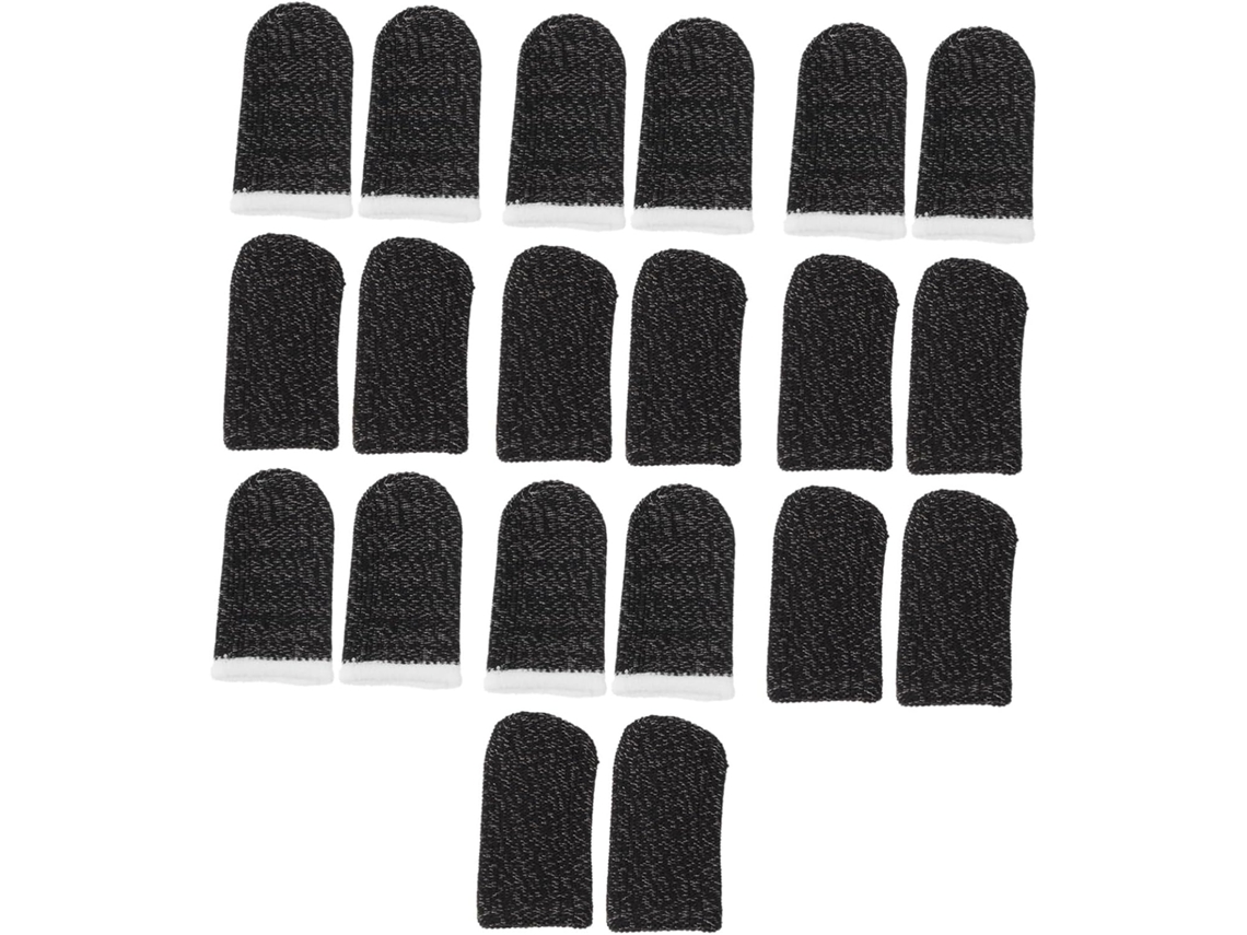 Dedeiras Uonlytech Em Nylon E Fibra De Prata, Antiderrapantes, Pequenas E Leves, Pacote Com 10 Pares, Absorventes De