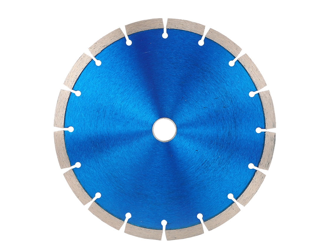Disco de corte diamantado para serra circular, azul, multifuncional, para concreto, granito e mármore, 230 mm