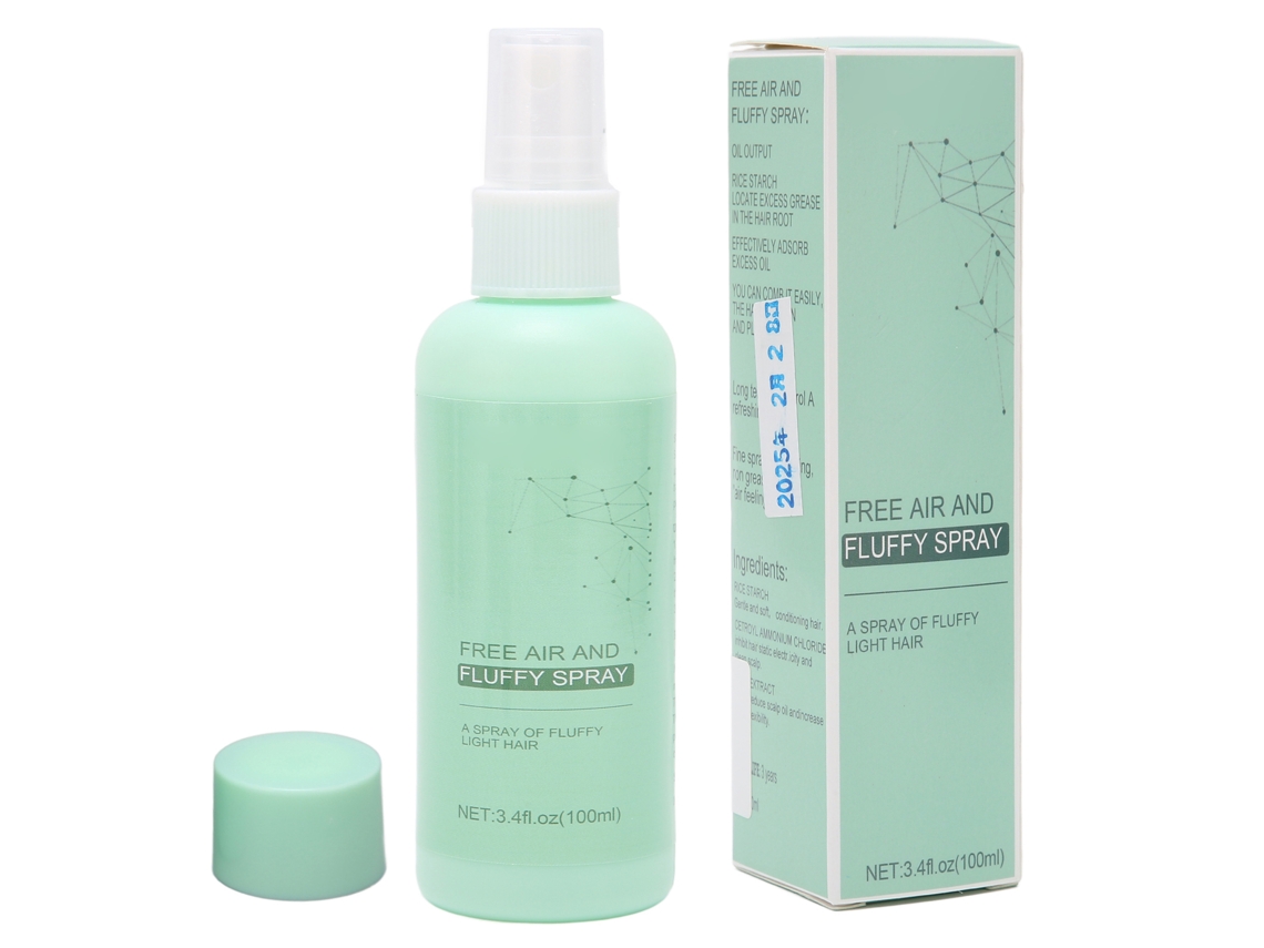 Spray Para Volume E Espessura Capilar 100ml, Mantém O Penteado Por Até 12h, Sem Gordura E Fácil De Limpar