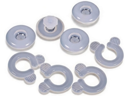 Conjunto De Prendedores Edredom Dpofirs, Prendedores De Canto Em Formato Rosca Para Capas Edredom, Prendedores Para