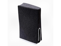 Capa Protetora Vertical para Console de Jogos, Tecido Oxford, Preto GOKOCO
