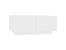 Bedside Cabinet, Bedside Cabinets Vidaxl Branco Madeira Processada (n/a)