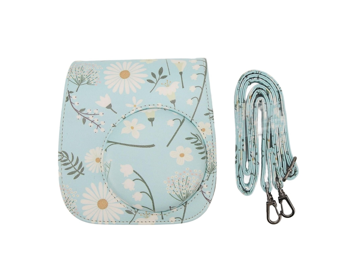 Estojo Protetor para Mini Câmera Instantânea em Couro Pu com Alça de Ombro Ajustável para Mini 11 12 Chrysanthemum. TAISHENGDA