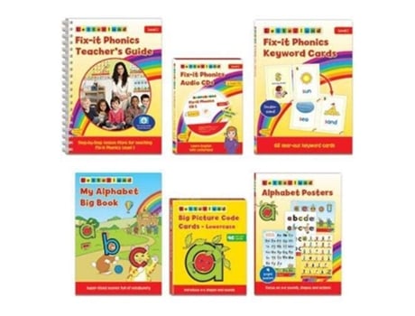 Livro Fixit Phonics Level 1 Teachers Pack de Lisa Holt (Inglês)