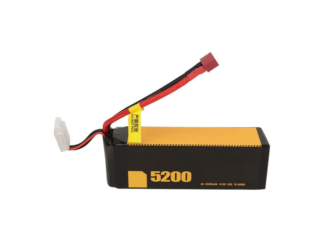 Bateria De Carro Rc 5200mah 50c 14.8v 4s Para Modelo Fs Racing 1/10 1/8 Com Plug T