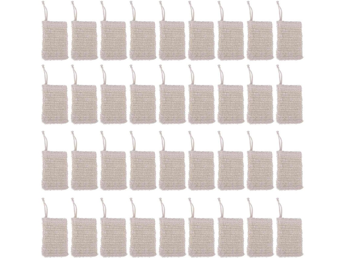 Bolsa de Banho de Sisal Natural para Esfoliação SFUSHOS