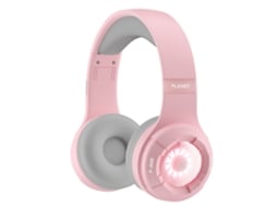 Fone De Ouvido Bluetooth Estéreo Sem Fio Ke25 Com Luz Rgb Brilvibera