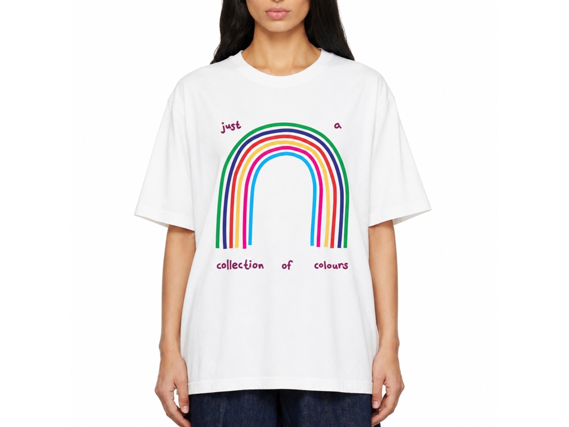 Camiseta Rockinstone Collection Of Colors Weenie com estilo de designer exclusivo.