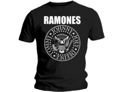 T-Shirt RAMONES Seal Front Print XL
