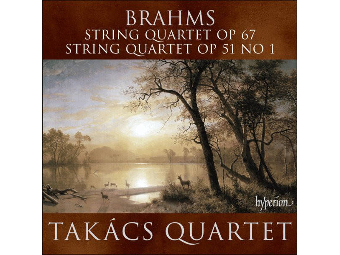 CD Brahms / Takács Quartet - String Quartets Nos. 5 & 6 (1CDs)