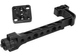 Suporte Estabilizador De Fixação, Resistente E Com Corte Cnc, Com Placa De Sapata Fria Reservada E Furos Para Parafusos