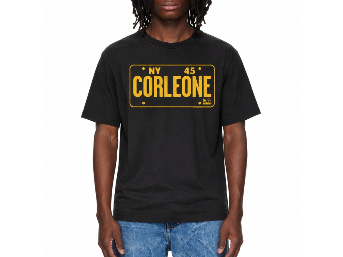 Rockinstone Godfather Ny '45 Black Adult T-shirt Size:m