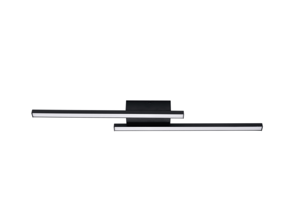 Plafon Led NETTLIFE Design Moderno 12w Preto