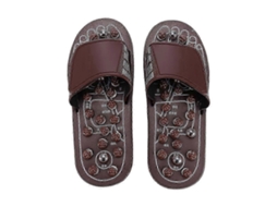 Massageador De Pés Com Acupressão, Chinelos Massagem, Sandálias Reflexologia M