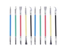 Kit 5 em 1 Ferramenta de Reparo de Chip IC Lâmina Fina BGA Remover Cola CPU
