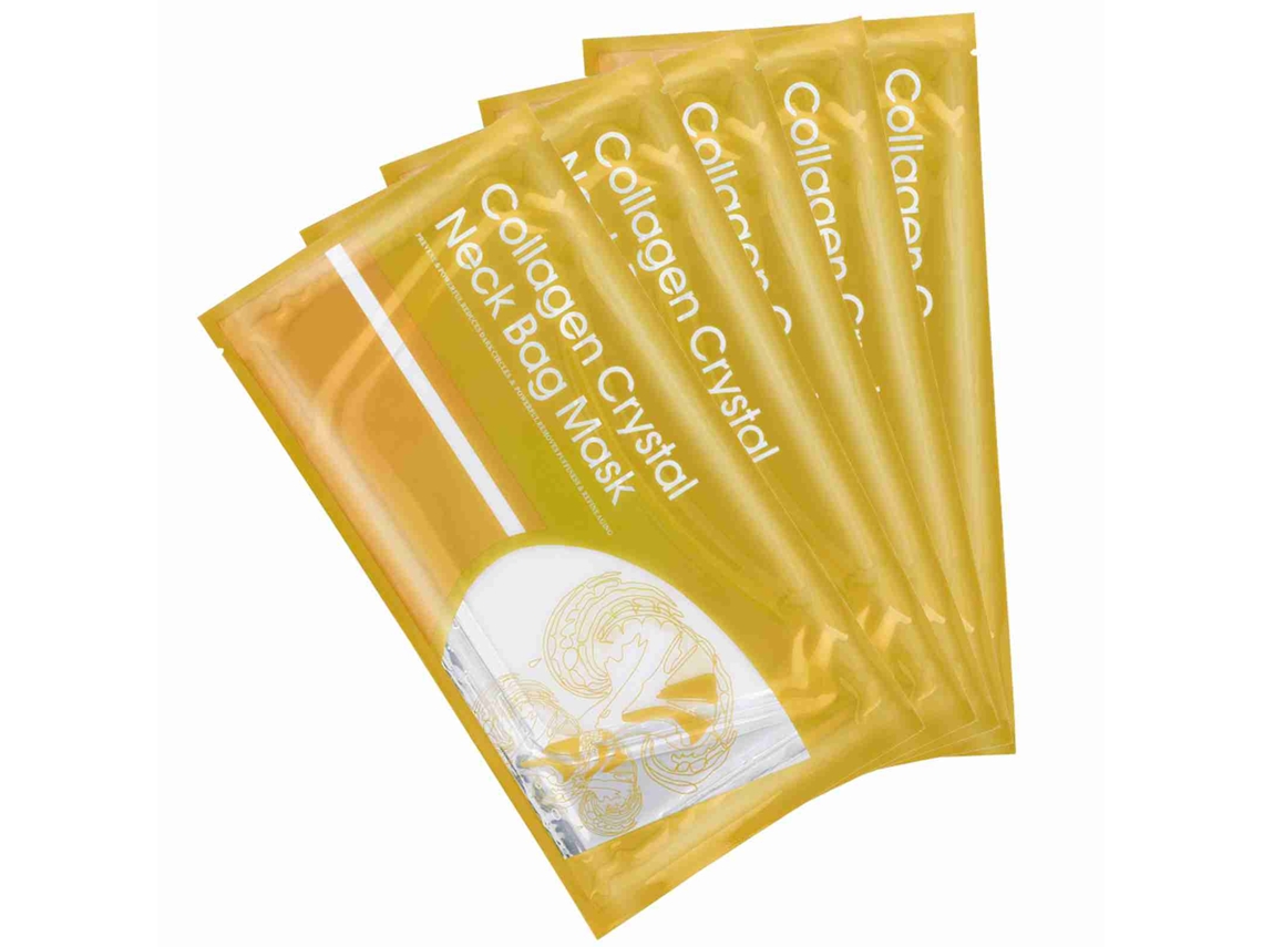 Máscara Colágeno Para Pescoço Com Hidratação E Redução De Rugas