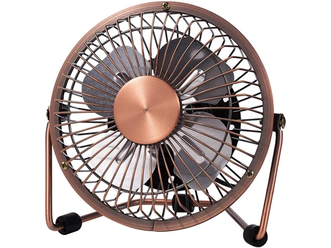 Ventilador De Mesa Silencioso E Recarregável Com 5 Velocidades Ângulo