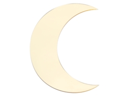 Adesivo Parede Espelho Forma Lua Dourado Worten