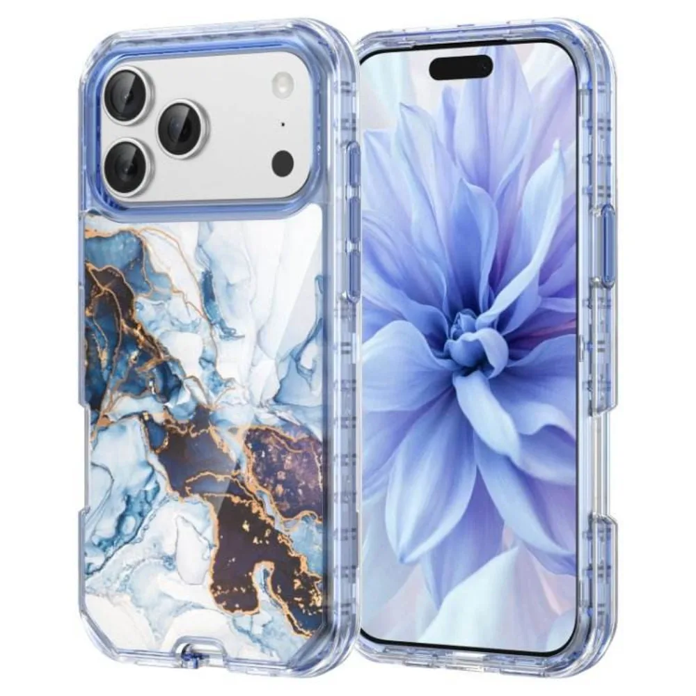 (tipo D, Iphone 13) Capa De Celular Elegante Com Estampa De Mármore, Capa Protetora Resistente A Quedas De Nível Militar.