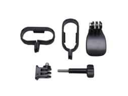 Baseball Cap Mount For Go3s Go3 Aluminum 180 Degree Rotating Anti Slip Action Camera Hat Clamp Cap Clip Stand For Outdoor Shooting LAXISCREED