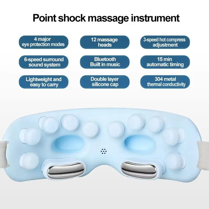 Massageador Elétrico A Vapor Para Cuidados Com Os Olhos