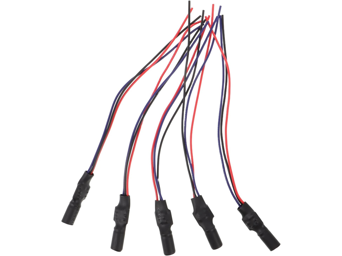 Kit com 5 Peças para Câmera de Ré de Carro 12v: Filtro, Retificador, Capacitor de Sinal. SFUSHOS