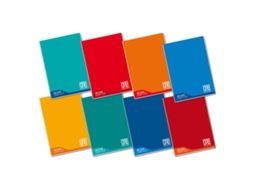 Caderno e bloco Blasetti 7700 A4 19 folhas Multicolorido