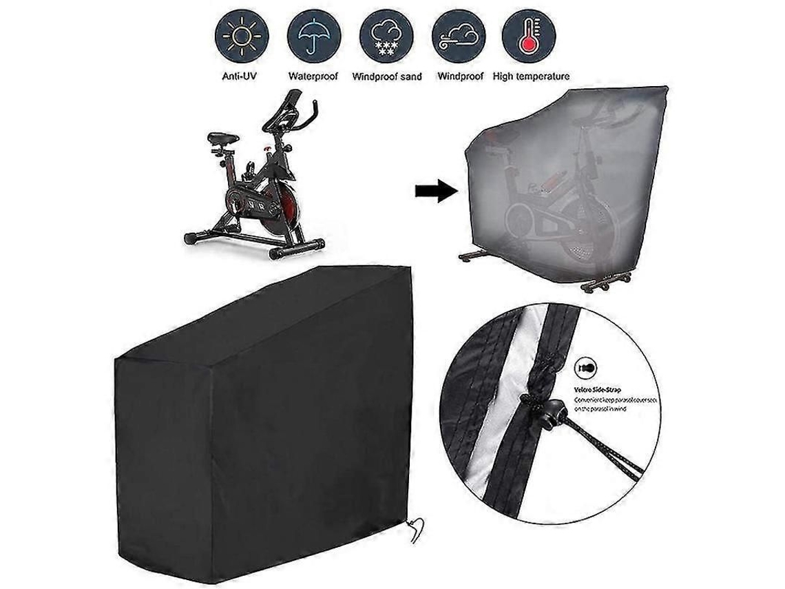 Capa Protetora Impermeável Em Tecido Oxford Para Bicicleta Ergométrica