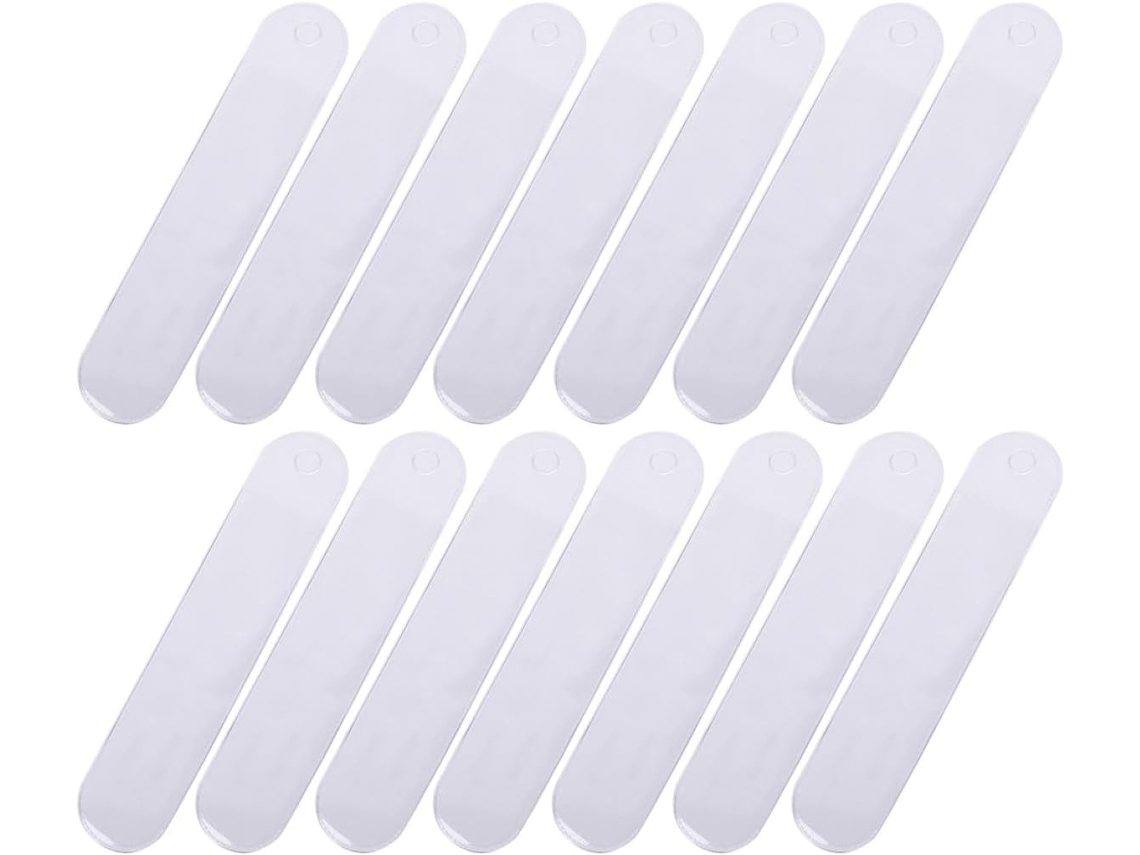 Estojo Individual Transparente Fosco Para Canetas, Estojo De Plástico Fosco Para Lápis, Pacote Com 25 Unidades,