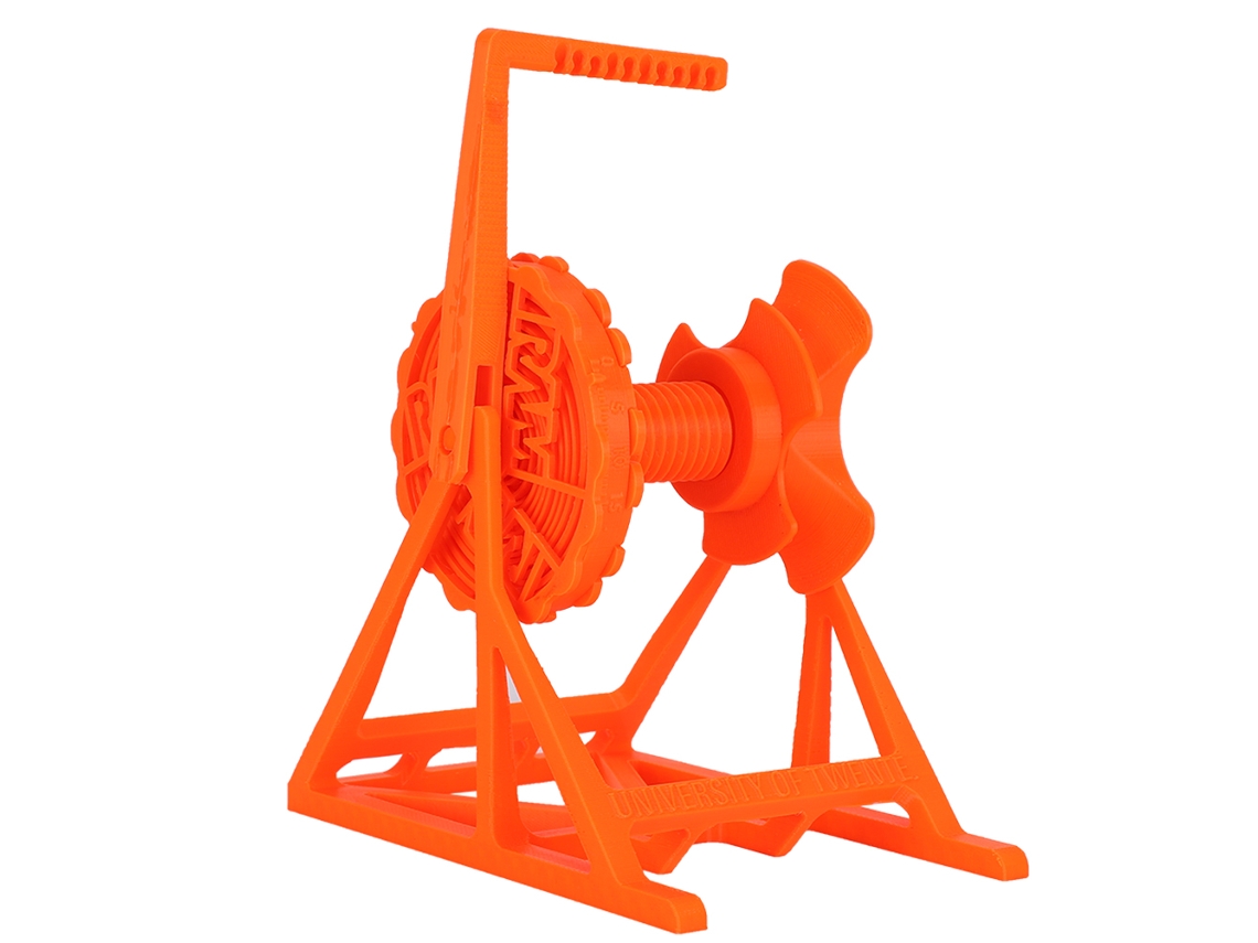 Suporte de fio para filamentos de PLA e ABS para impressora 3D Prusa i3