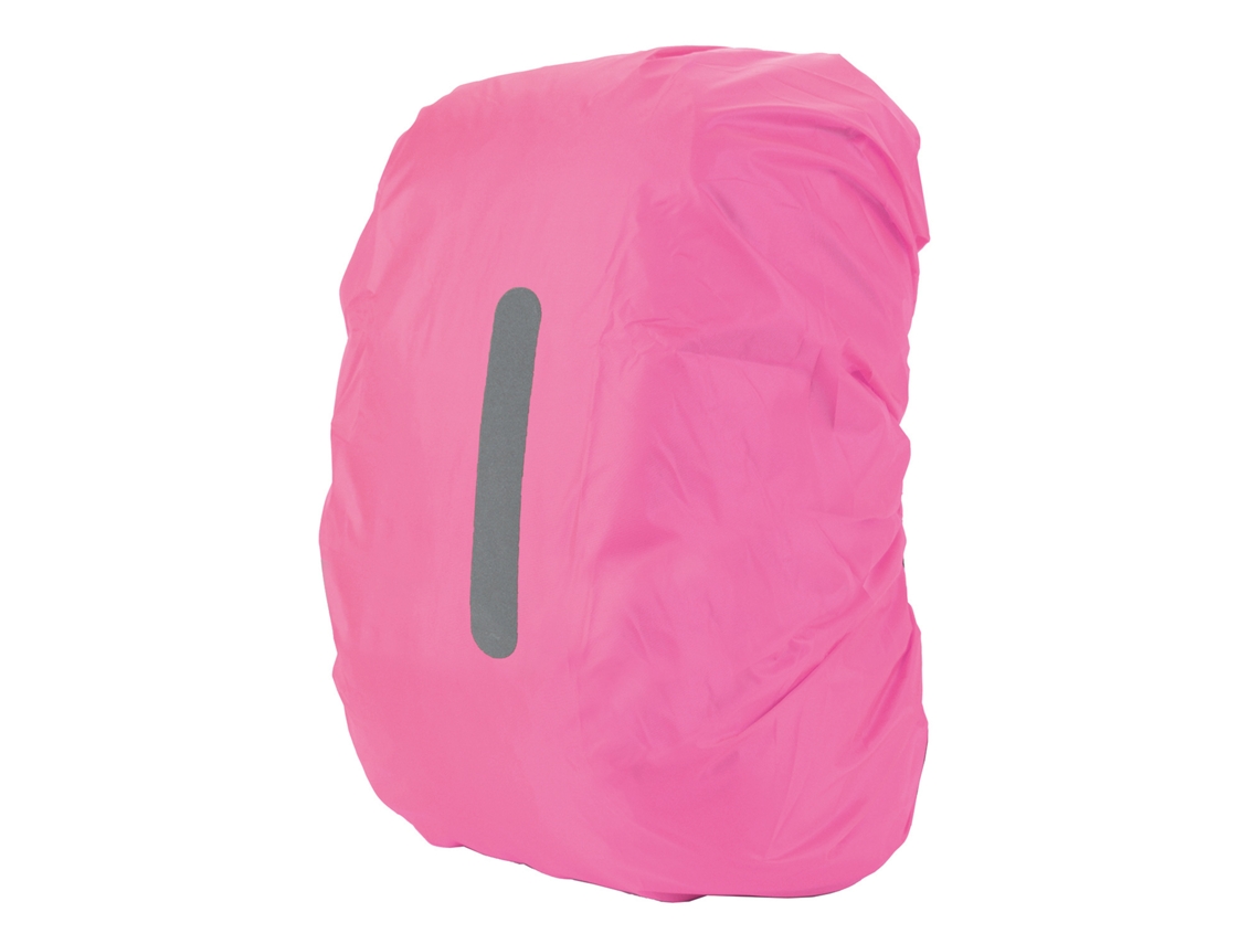 Capa De Chuva Refletora Para Mochilas, Rosa Claro
