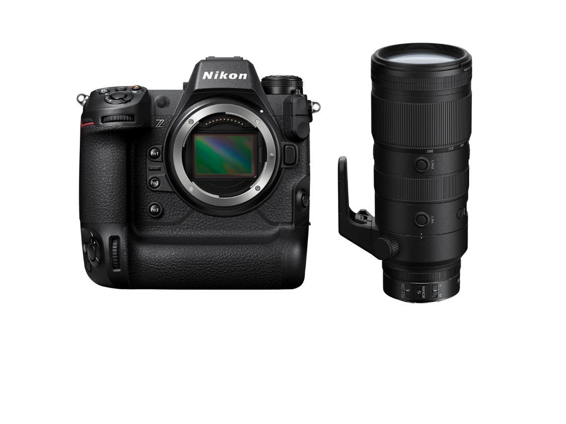 Z9 + Z 70 200mm F/2.8 Vr S Máquina Fotográfica Profissional + Ebook “20 Dicas para Fotos Que Impressionam” NIKON