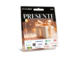 Cartão Presente LIFECOOLER Wonder E-card Presente 30€ (Físico)