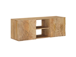 Vidaxl Gabinete De Tv De Parede Com Prateleira 100 X 30 X 35 Cm