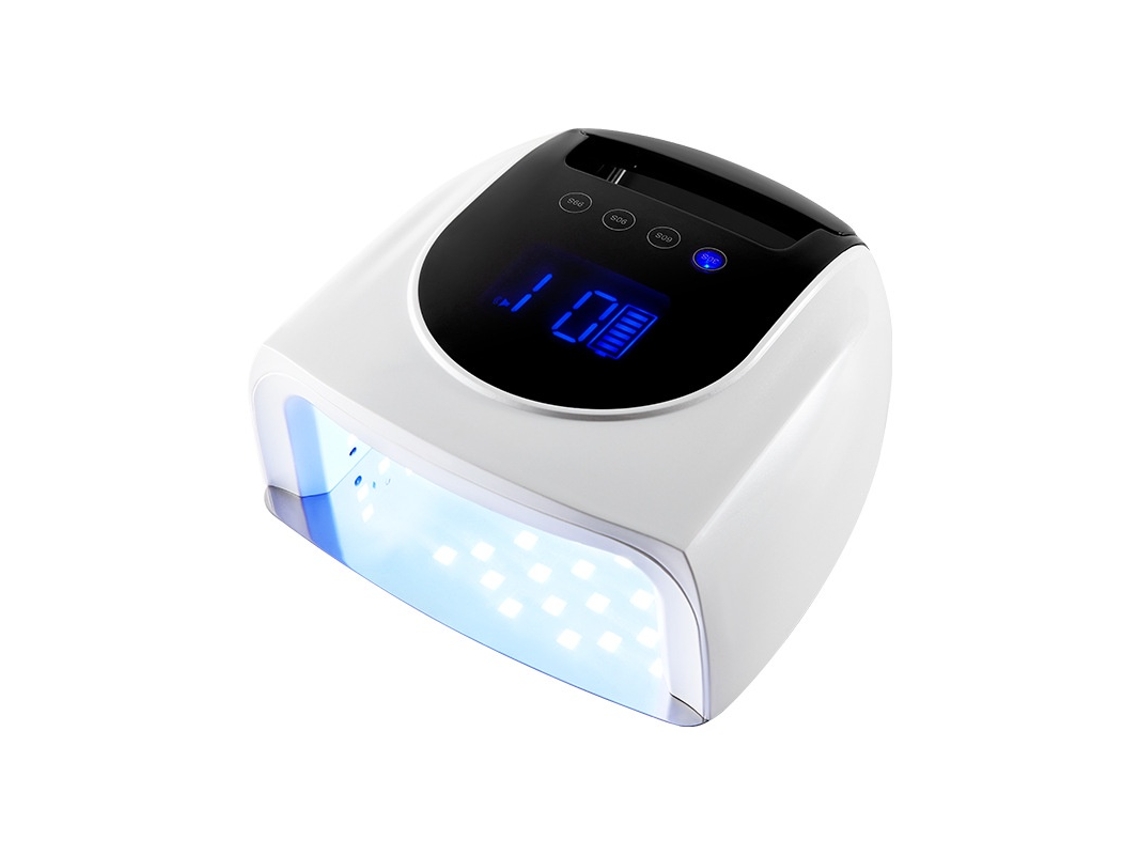 Lâmpada De Unha, 96 W, Led Uv, Com 42 Contas De Lâmpada, 4 Ajustes De Temporizador, Alça Portátil, Grande Espaço, Adequada Para Esmalte Em G