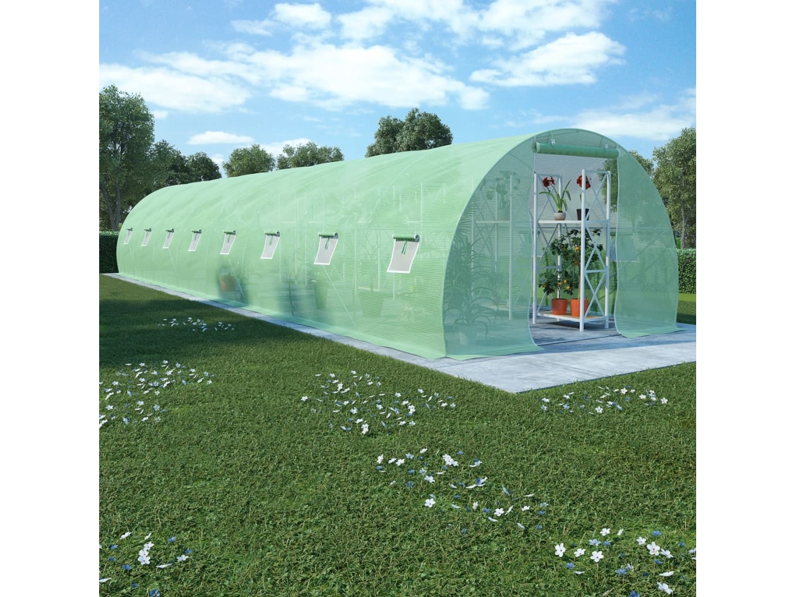 Vidaxl Estufa 36m² 1200x300x200 Cm